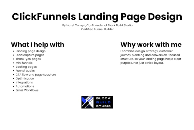create a high converting clickfunnels landing page